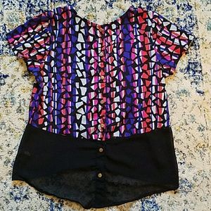 Nordstrom short sleeve blouse